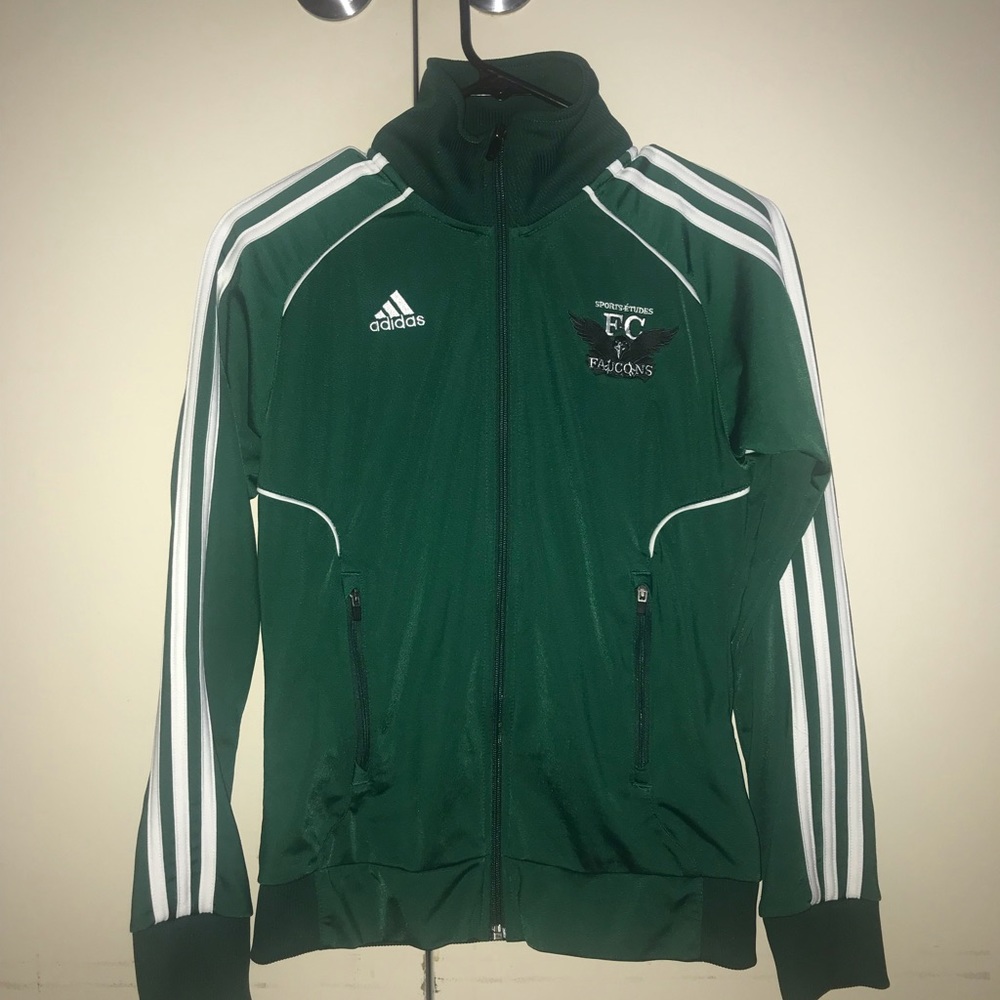 Green adidas size small